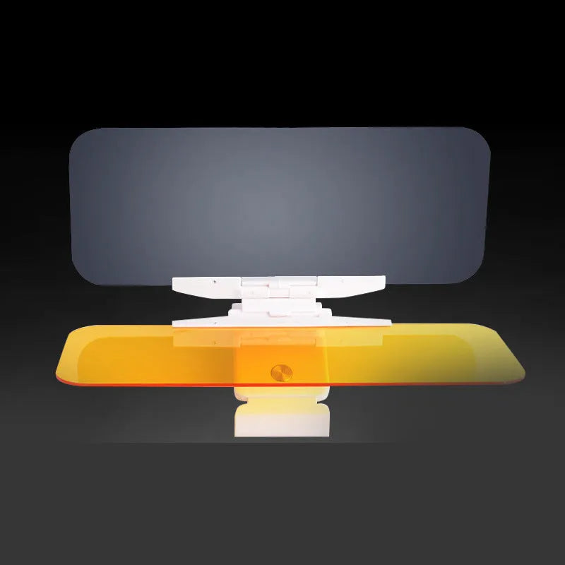 Transparent anti-glare visor for car drivers, ABS material, 120x320mm size