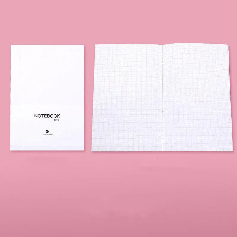Basic manual fixed page refill diary with 80 sheets in blank, checkered, or lined styles