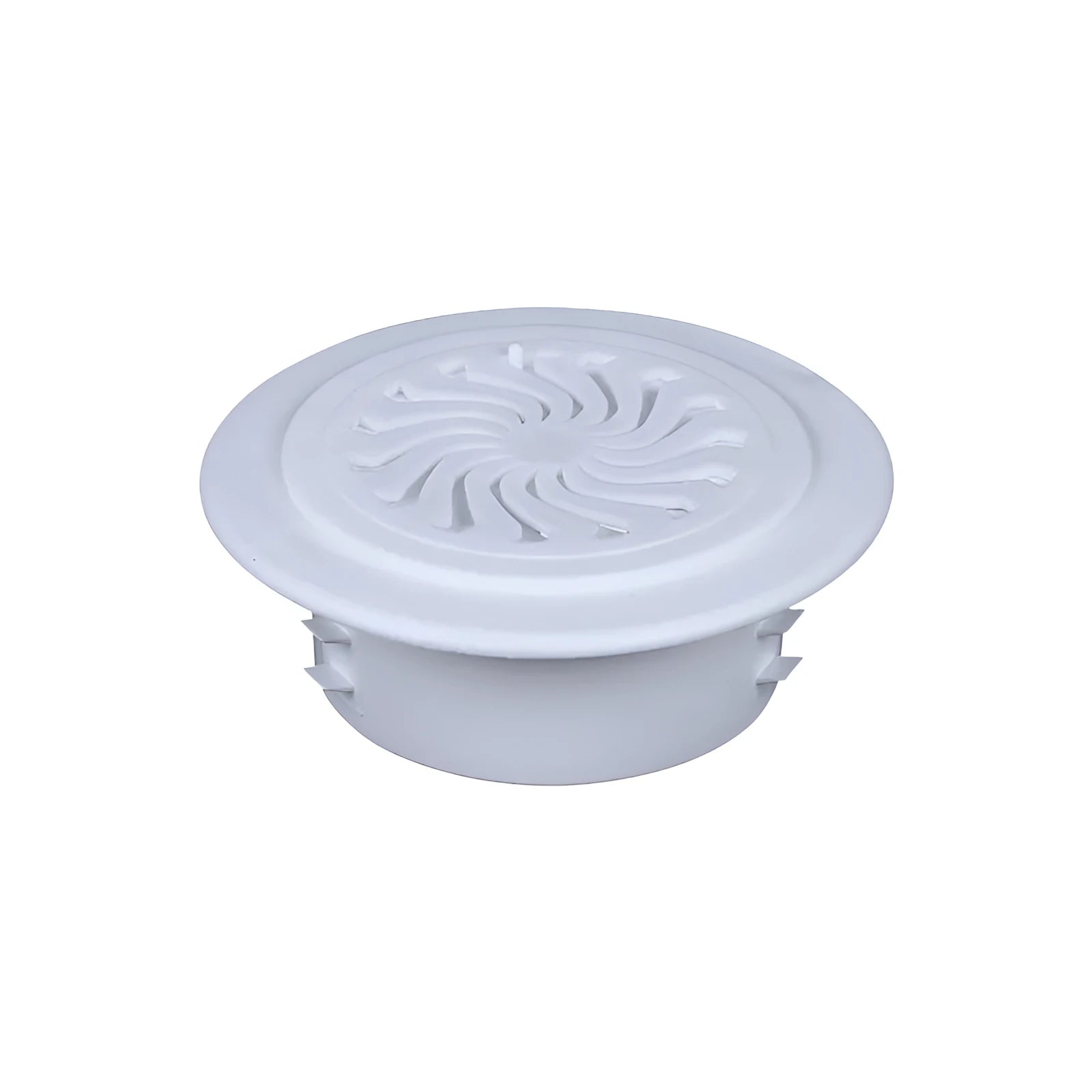 Plastic air conditioning hole cover kit with blocking caps, vent covers, and sealing glue.