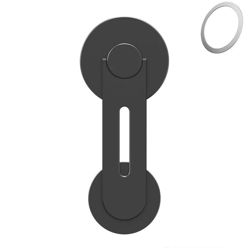 Aluminium alloy magnetic suction mobile phone holder for Tesla vehicles with hidden car mount design