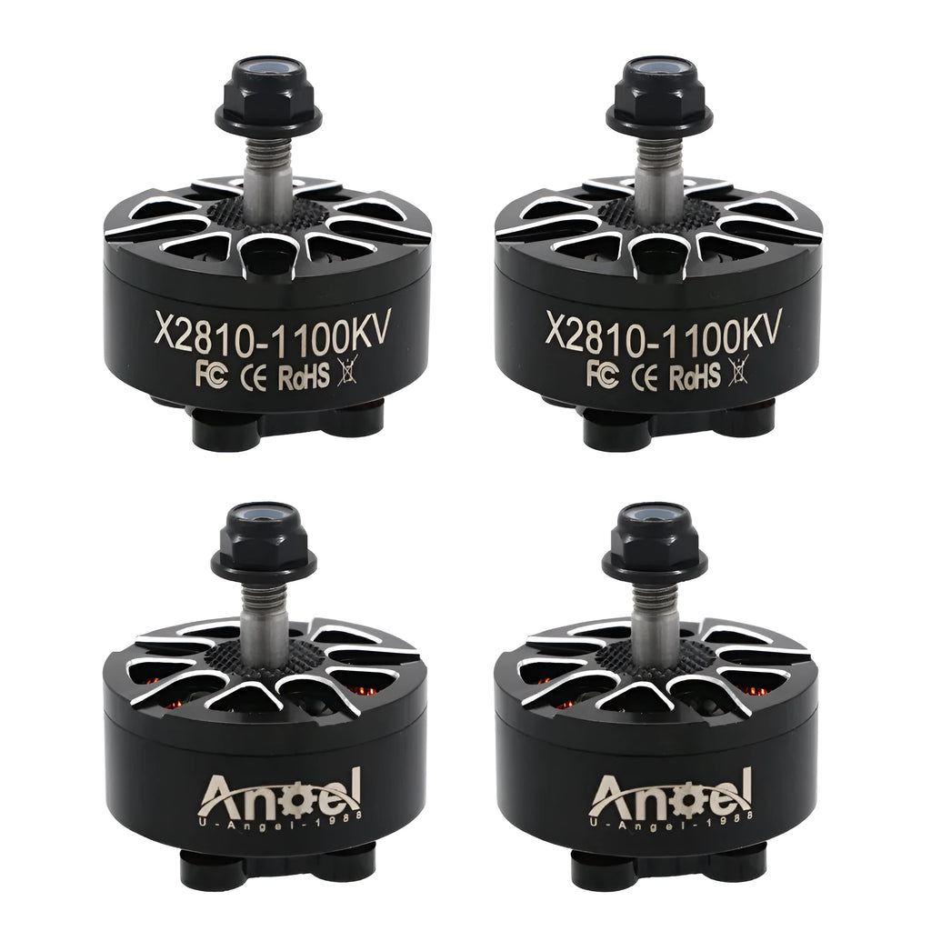 Multi-axis flight model brushless motor with metal construction in X2810 size