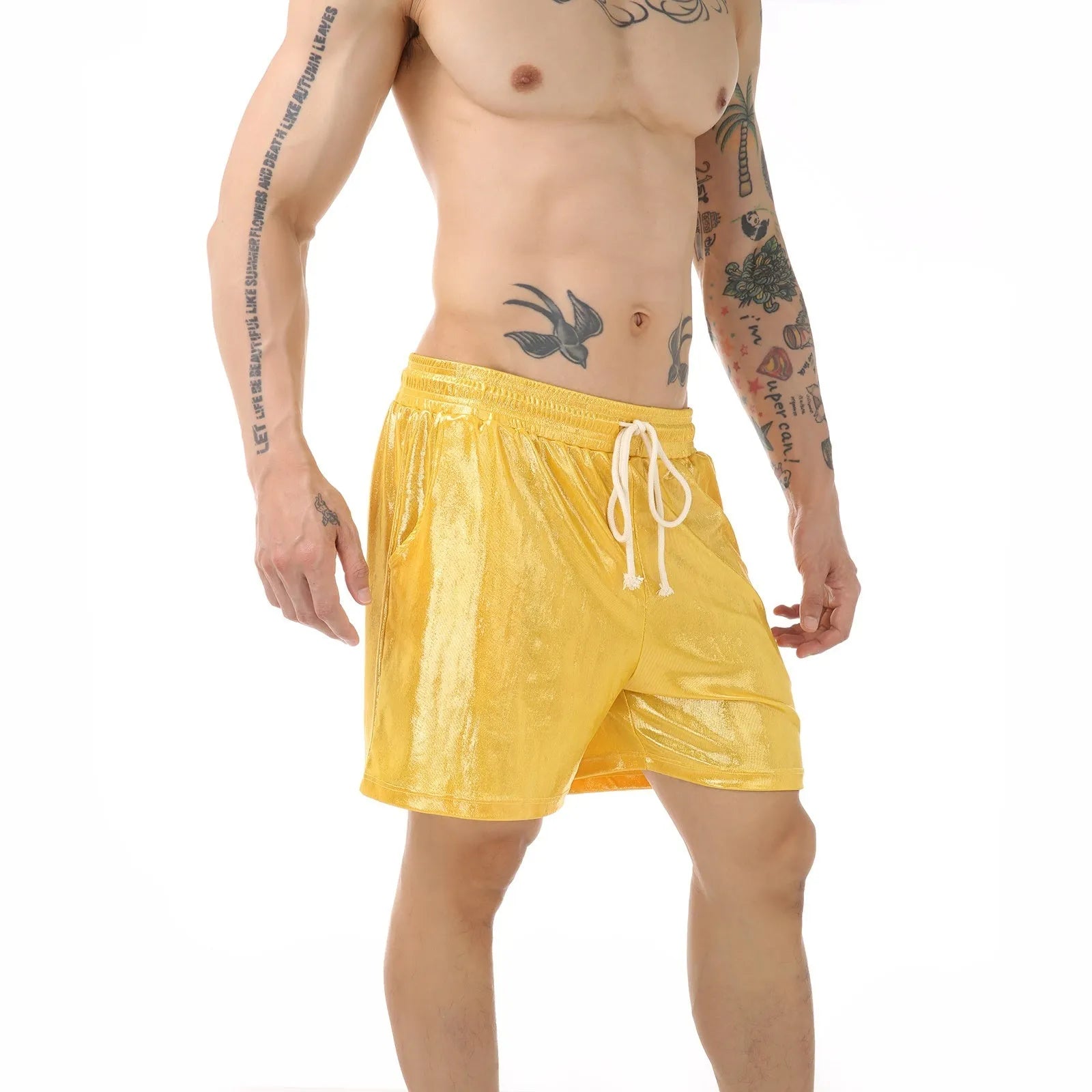 Men's casual polyester home pants in multiple colours and sizes