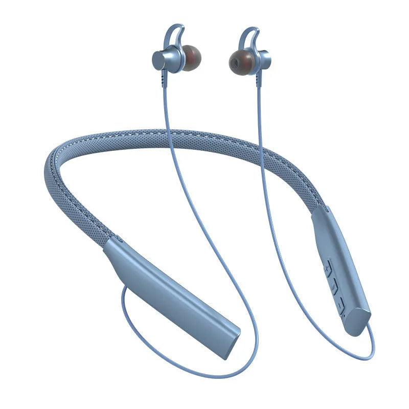 Wireless neck headset in black with Bluetooth 5.0 for running and sports