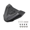 Black ABS plastic fixed wind deflector wing for KTM Adventure motorcycles