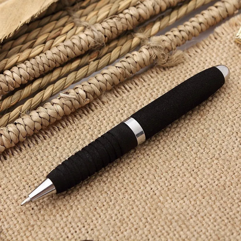 EVA metal cap mini ballpoint pen with compact 112mm design and choice of seven ink colours