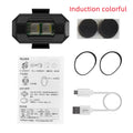 Drone signal light accessory with multi-colour LED illumination and mounting tape