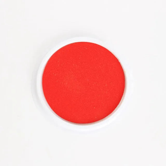16cm non-toxic finger print mud inkpad kit with picture albums for children's educational crafts