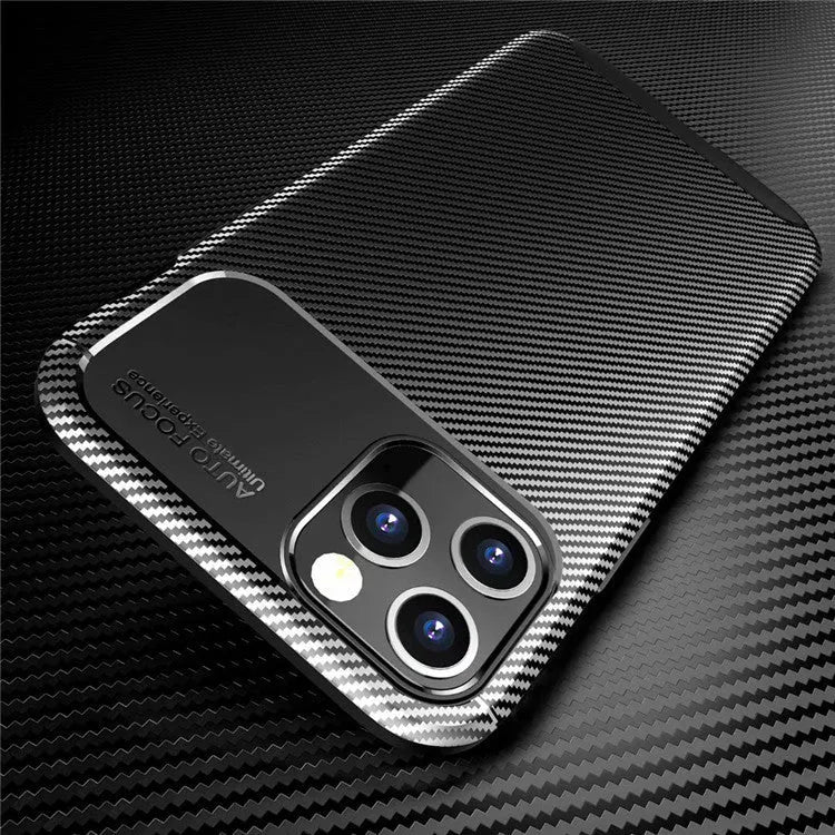 Black silicone iPhone case with simple design for business use
