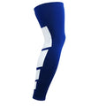 Tcare compression leg sleeve in black showing gradient weave pattern for calf support and recovery