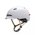 Urban Light Riding Intelligent Helmet in white, EPS PC construction, available in M and L sizes