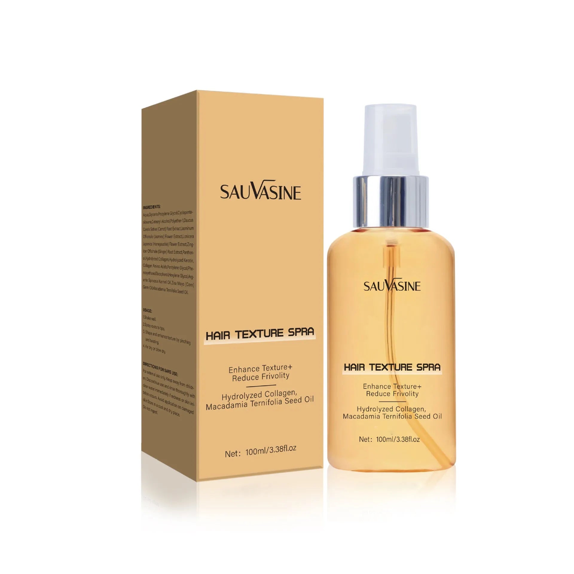 100ml bottle of SWX-248 classified scalp care spray for frizz reduction and moisturisation.