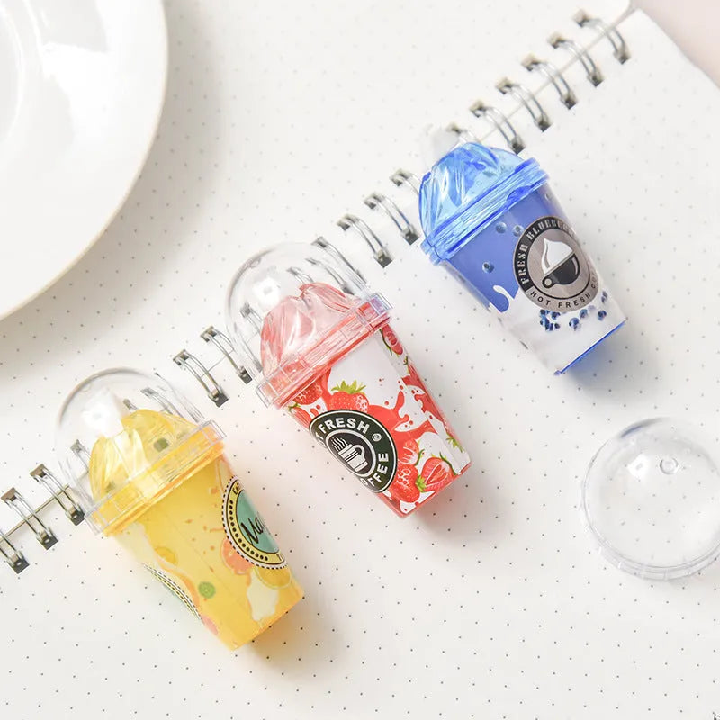 Ice cream shape correction tape in plastic dispenser with 6 metres of tape, blue shell