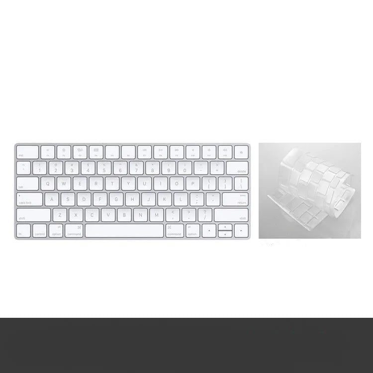 Apple G6 white Bluetooth wireless keyboard with ultra-thin metal construction