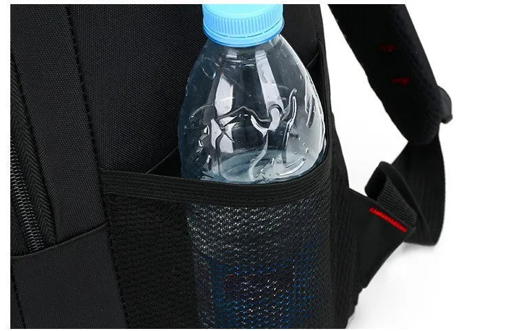 Oxford fabric teenage backpack with reinforced shoulder straps in multiple colour options