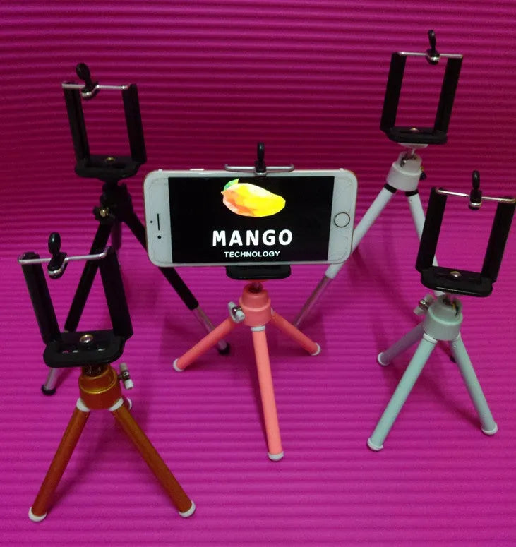 Mini tripod stand aluminium alloy 205mm height for desktop photography selfie