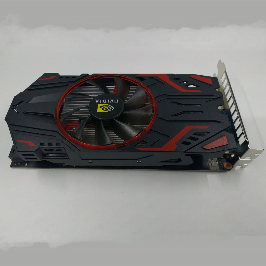 GTX1050 2GB PCI-E discrete graphics card with HDMI DVI VGA ports in black
