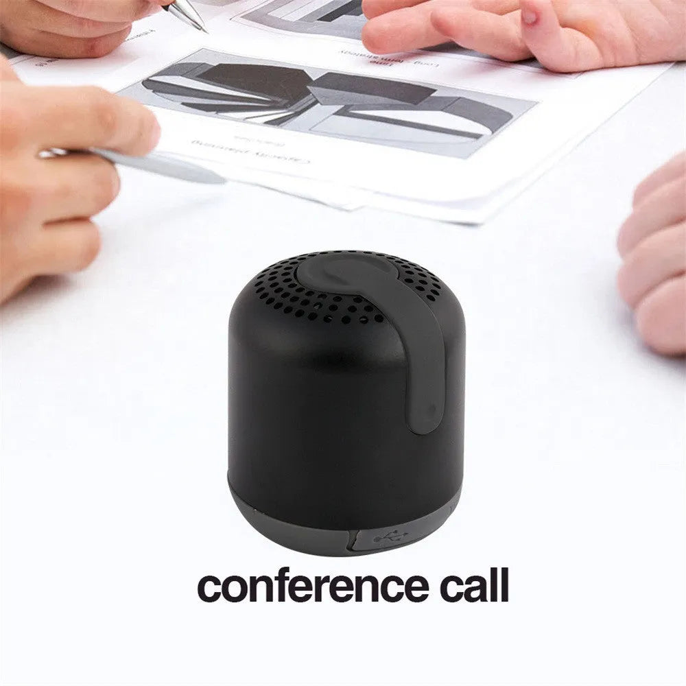 Hieha XQ11 small cylinder-shaped metal Bluetooth speaker in multiple colours