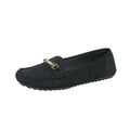 Women's flat casual shoes in artificial PU available in white, black and khaki colours