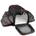 Cat bag pet carrier in 600D cation fabric with large capacity