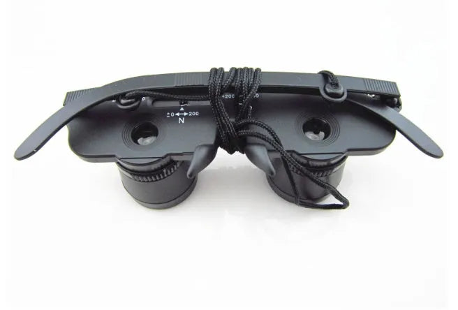 3x28 polarised fishing telescope binoculars with nylon mirror box and 3x magnification