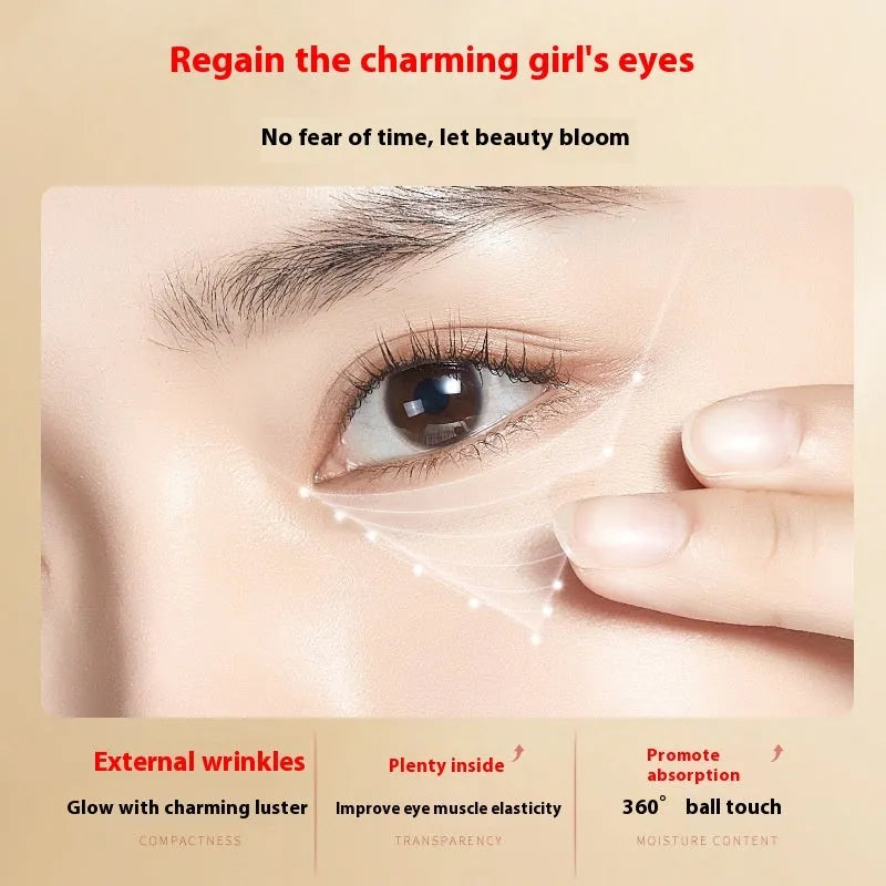 Red upgrade packaging of 20ml eye anti-wrinkle massage essence oil for universal skin types