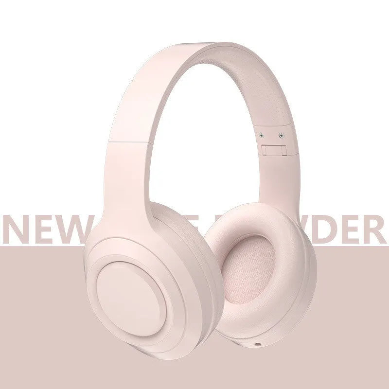 DR58 wireless Bluetooth headset with noise reduction in black, pink or white colours