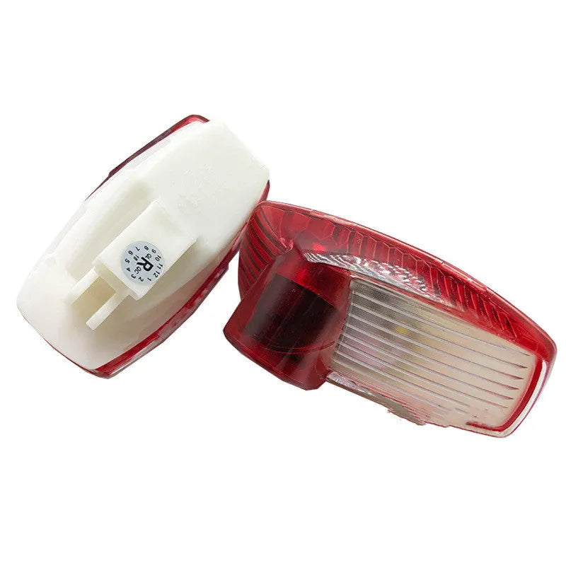 Porsche ghost shadow welcome door light projector with ABS+aluminium housing, physical display colour