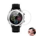 Three transparent tempered glass screen protector films for Ticwatch2 smartwatch with matte finish