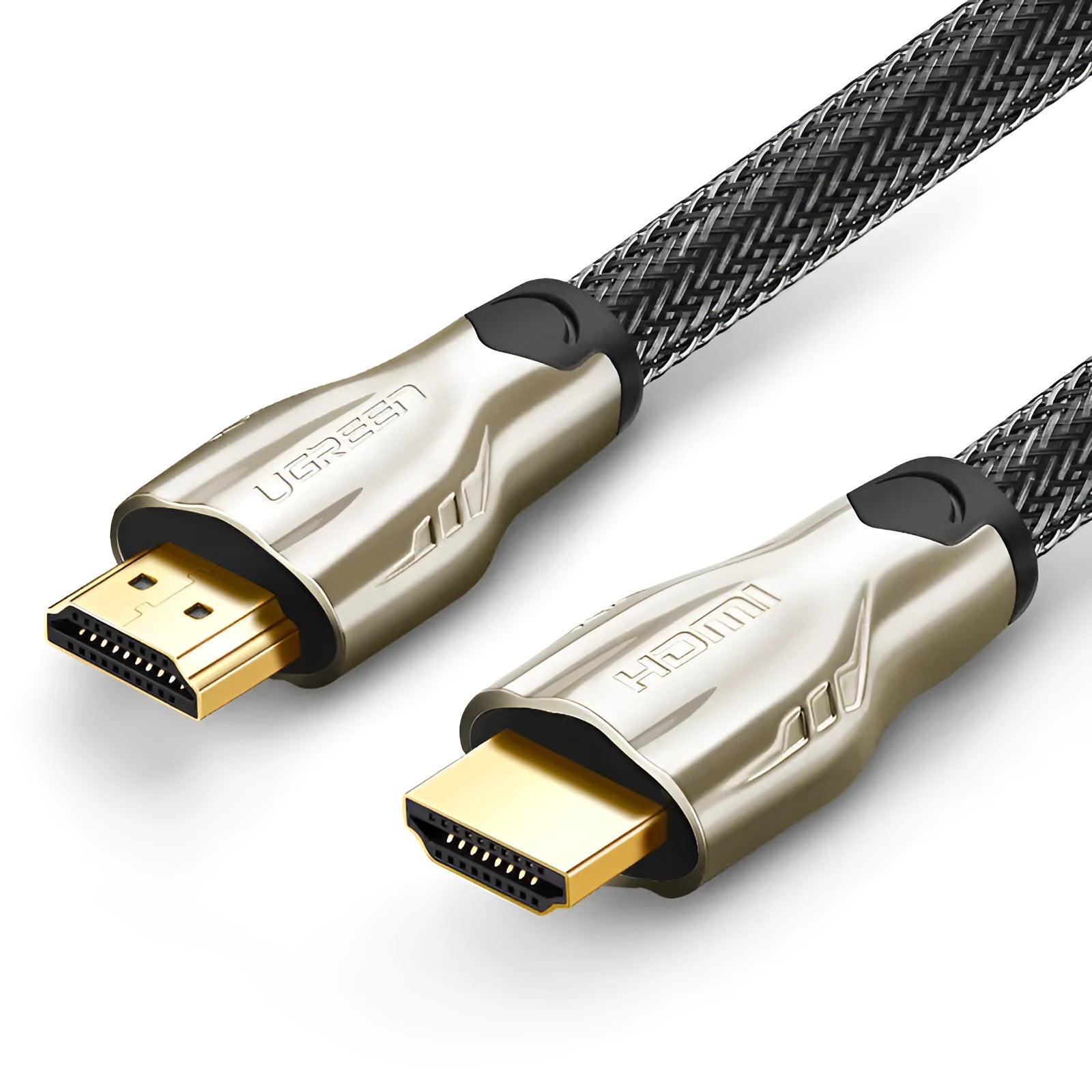 5 metre black HDMI cable with gold-plated connectors for 4K PS3 and Xbox