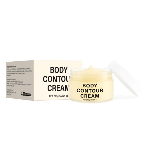 Body contour cream 200g neutral packaging tub