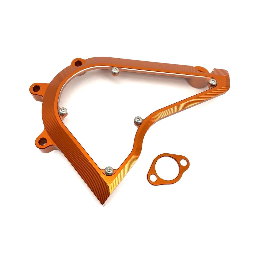 KTM Duke 250 390 replacement chain front gear cover in black or orange for 2017-2020 models