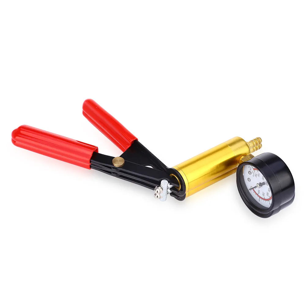 Manual vacuum air pump with copper components and engineering plastic body for automotive high vacuum suction