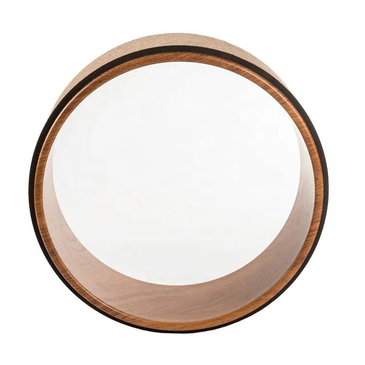 Back bending yoga wheel 13x32.5cm in ABS TPE or cork for fitness and massage