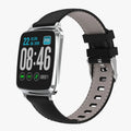 M8 multi-function smart bracelet with heart rate monitor, zinc alloy body and TPU strap on a wrist