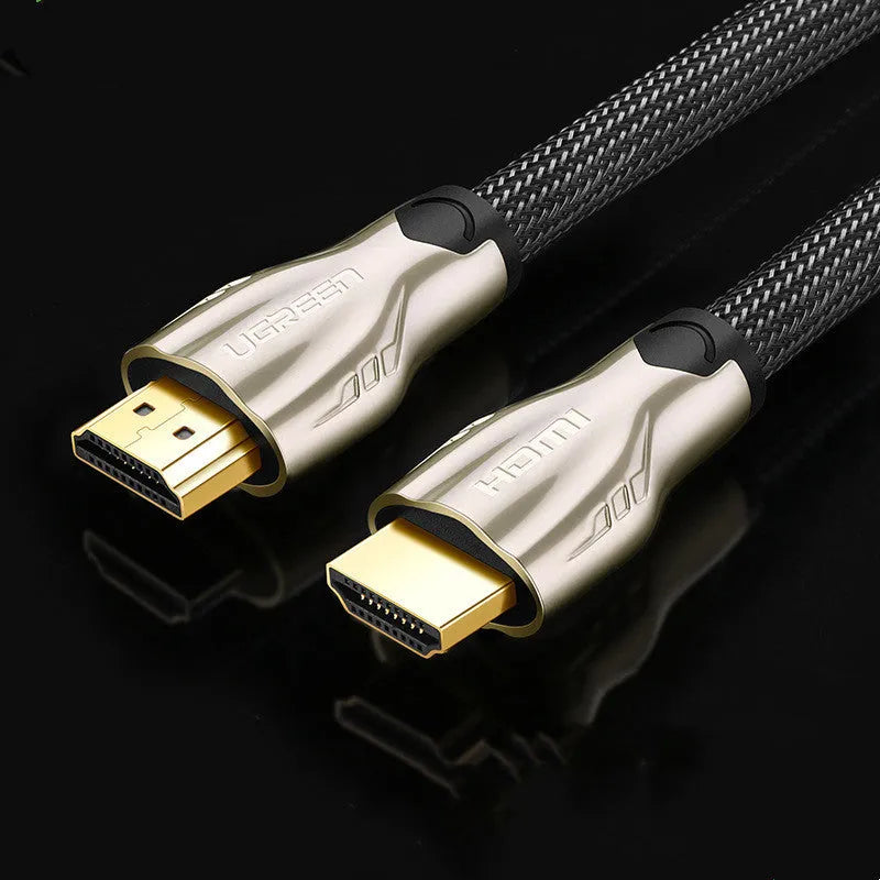 5 metre black HDMI cable with gold-plated connectors for 4K PS3 and Xbox