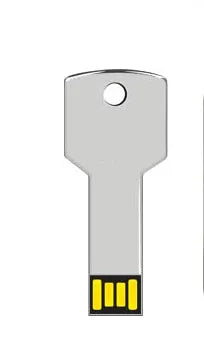 Custom logo USB flash drive with brand print and USB connector