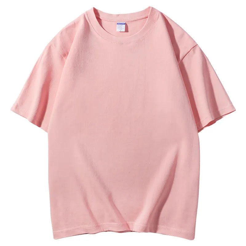 Men's loose fit cotton t-shirt in multiple colours with round neck and printing pattern design