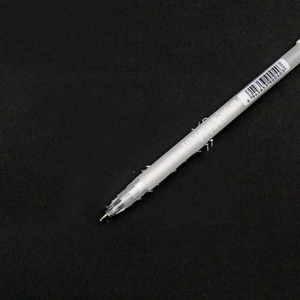 Touchnew highlight pen for card art with 0.8mm tip in golden, silver and white colours
