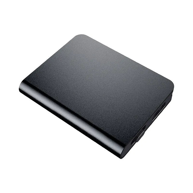 Black zinc alloy high definition noise reduction digital voice recorder.