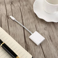 SD card reader with USB 2.0 interface, 10cm length, black colour, on a white background