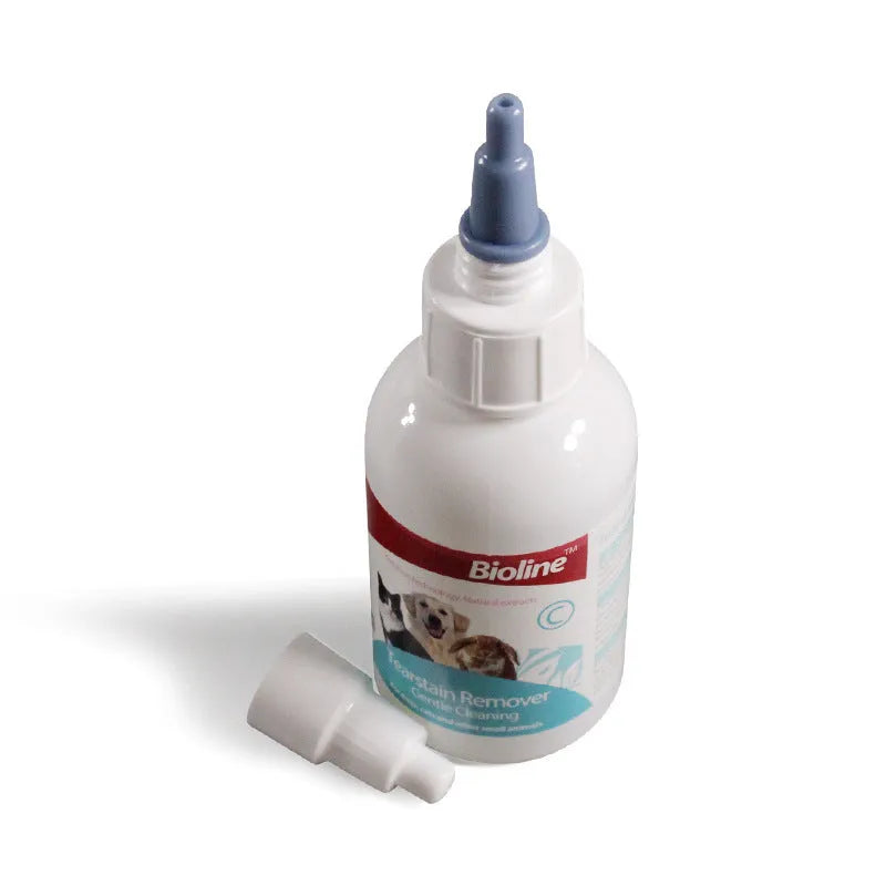 50ml pet tear remover liquid bottle for dogs and cats tear stain removal