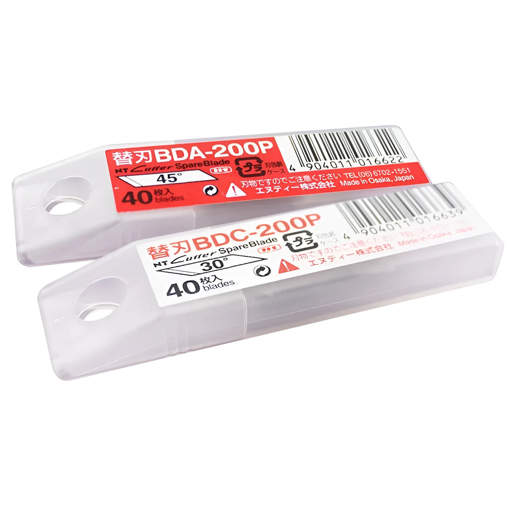 NT Cutter replacement blades pack, 40 pieces, for iC-1500P and D-series precision cutters.