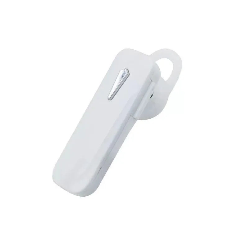 M163 wireless Bluetooth headset for car hands-free use in black or white colour.