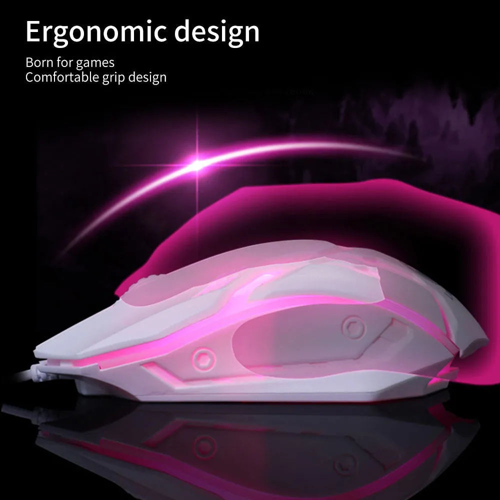Colourful S1 Wireless Professional Gaming Mouse with 6 buttons, optical sensor, Black or White, for laptops
