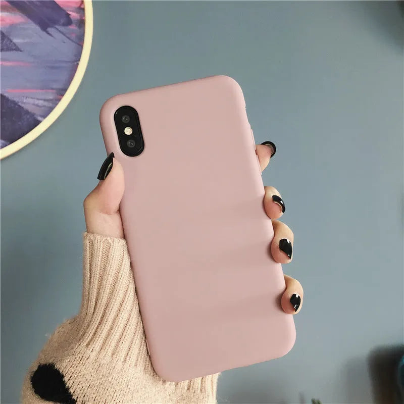 Silicone phone case for iPhone XR and XS Max in multiple colour options