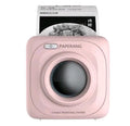 Paperang mini Bluetooth thermal printer in white, 83x83x45mm, with thermal paper roll