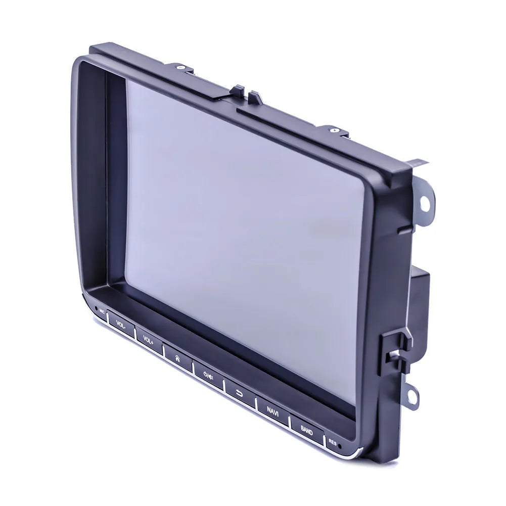 Black plastic MP5 Android GPS navigation player with 7 inch TFT screen for Volkswagen and GM vehicles