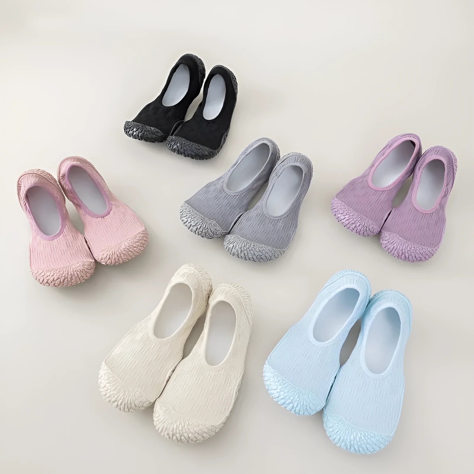 Women's indoor fitness shoes with mesh upper and rubber sole in multiple colour options