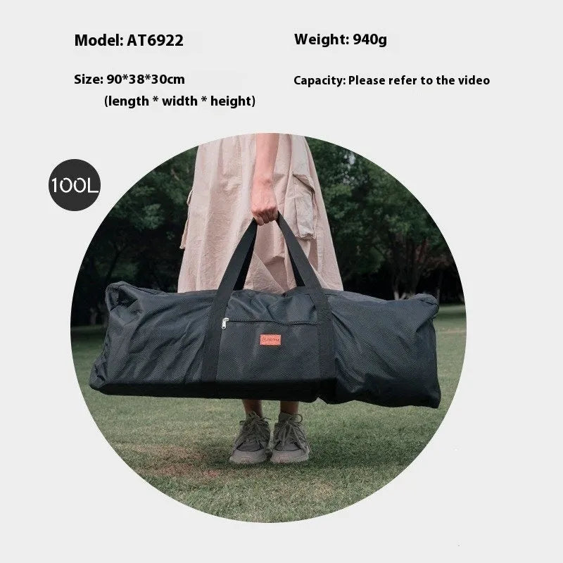 Large waterproof storage bag for camping tables and chairs in 1680D Oxford cloth