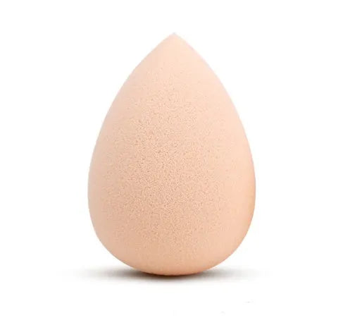Beauty makeup sponge drops natural sponge powder puff 52x35mm in pink colour